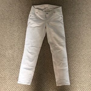GAP Jeans - GAP white side panel maternity jeans GAP Jeans - GAP white side panel maternity jeans
